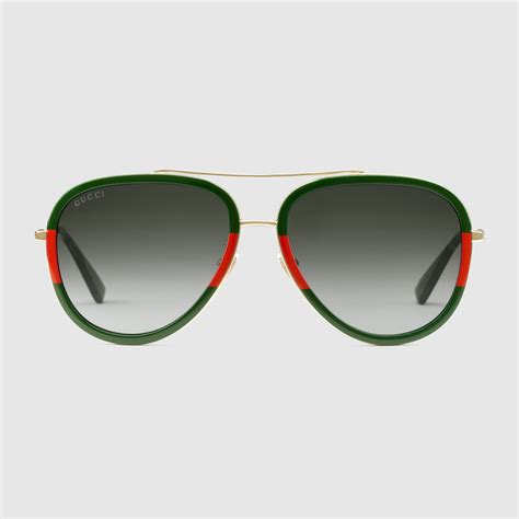 lunette de soleil aviator gucci|gucci lunettes de vue.